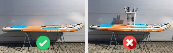 Ako skladovať nafukovací paddleboard